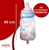 Folienballon Gender Reveal its a Girl Babyflasche 32 x 78 Produktbild-Vorschau 4