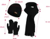 Winter-Set mit Ohrenschutz-Mütze, Schal & Handschuhen - Produktbild-Vorschau 4