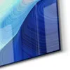 DEQORI Glasbild Echtglas 90x60 cm 'Polychromer Farbfluss' Produktbild-Vorschau 5