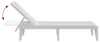 vidaXL Sonnenliege Weiß 186x60x29 cm PP Produktbild-Vorschau 7