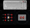 Tastiera da gioco wireless NuPhy WH80, layout QWERTY US - Anteprima dell’immagine prodotto 9