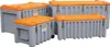 Several storage boxes of different sizes are arranged together on a white background. Produktbild-Vorschau