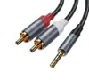 Cavo jack AUX con spina da 3,5 mm Cavo RCA Cavo audio Anteprima dell’immagine prodotto 1