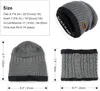 Set cappello e sciarpa in maglia per bambini, con morbido Anteprima dell’immagine prodotto 3
