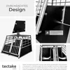 tectake® Hundetransportbox doppel mit gerader Rückwand mit Produktbild-Vorschau 4