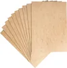 A stack of thin, rectangular brown MDF boards fanned out against a white background. Náhled obrázku produktu