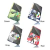 Four handheld game consoles in different camouflage patterns. Produktbild-Vorschau