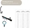 LOFT 160 cm Einzelne Gardinenstange Schwarz 19 mm aus Produktbild-Vorschau 5