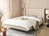 BELIANI Polsterbett Hellbeige Bouclé mit Lattenrost 140 x Produktbild-Vorschau 2