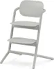 A studio shot of a gray high chair against a white background. Podgląd zdjęcia produktu