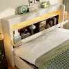 Letto imbottito 180x200 cm con vano contenitore idraulico e Anteprima dell’immagine prodotto 15