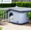 VOUNOT® Katzenhaus & Hundehütte Indoor Outdoor, Produktbild-Vorschau 2