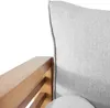 Fauteuil de jardin Boka, bois lasuré, supporte env. 120 kg Voir les images du produit 8