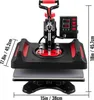 SucceBuy 12 x 15" tepelný lis, otočný o 360°, výklopný, Náhled obrázku produktu 8