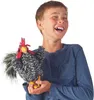 Folkmanis Handpuppe Hahn grau 30 cm Produktbild-Vorschau 3