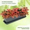MePla - Set - Balkonkasten Balcony 100 cm + Untersetzer - Produktbild-Vorschau 2