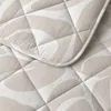 Couverture "Sleeptime Lazy" en taupe/beige, dimensions 140 Voir les images du produit 4