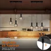 ZMH Hanglamp woonkamer, pendellamp glas, 3-lichts, vintage Productafbeelding-voorbeeld 14