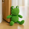 Relaxdays - Butoir de porte « Grenouille », coton et sable, Voir les images du produit 2