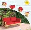 COSTWAY Gartenbank mit Liegefunktion, Gartensofa mit Produktbild-Vorschau 7