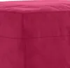 vidaXL Sitzbank Weinrot 70x35x41 cm Samt Produktbild-Vorschau 5