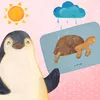 Mr. & Mrs. Panda Badematte Schildkröte Marschieren - Blau Produktbild-Vorschau 2