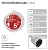 Verlängerungskabel 5 m / 1 Steckdose / weiß / PVC / 1,5 mm2 Produktbild-Vorschau