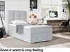 MEBLINI Boxspringbett mit Bettkasten - Gepolstert Produktbild-Vorschau 4