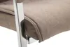 CLP 2er Set Freischwinger XL Anubis mit Armlehne taupe Produktbild-Vorschau 8