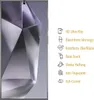 A smartphone screen protector with feature callouts. Produktbild-Vorschau