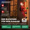 MONZANA® Babbo Natale con LED sulla Scala XXL 240cm Addobbi Anteprima dell’immagine prodotto 2