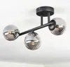 Isorella 3-flammige Deckenlampe aus Metall/Glas in Produktbild-Vorschau 8