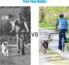 Vodítka pre psov na bicykel - nylonové kovové zaťahovacie Náhľad obrázku produktu 5