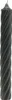 Rustic Durchgefärbte Schwarze Stabkerzen 250/28mm 4er-Set Produktbild-Vorschau 3