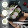 HI NATURE™ Essstäbchen Set - 5 Paar Wiederverwendbare Produktbild-Vorschau 5