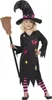 Hexenkostüm Kostüm Hexe Witch Mädchen Halloween Gr. 98-104 Produktbild-Vorschau 1