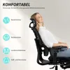 Kancelářská židle HOMCOM – ergonomická židle s Náhled obrázku produktu 4