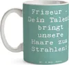 Mr. & Mrs. Panda Pott Spruch Friseur Talent - Meeresbrise - Produktbild-Vorschau 3