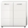 Kommode "Cover" in weiß Hochglanz Sideboard 80 x 81 cm Produktbild-Vorschau 9