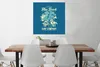 MuchoWow® Poster Surfbrett - Strand - Retro 75x75 cm - Wand Produktbild-Vorschau 2