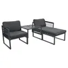 Flieks Gartenlounge Set 4-pièces, meubles de balcon meubles Voir les images du produit 7
