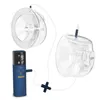 A breast pump system with a control unit and two breast shields, displayed against a white background. Produktbild-Vorschau
