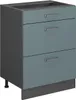A three-drawer kitchen cabinet unit. Náhled obrázku produktu