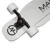 Longboard MASTER 42" dancing style, white wood Náhled obrázku produktu 2