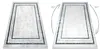 Moderner Teppich DUKE 51523 creme / blau - Rahmen, Produktbild-Vorschau 2