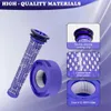 4 stück Filter für Dyson V8 V7 Staubsauger, 2 Nachfilter & Produktbild-Vorschau 4