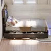 Letto singolo UnboxG 90x200 cm con LED e USB, 2 cassetti, Anteprima dell’immagine prodotto 14