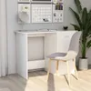 vidaXL Schreibtisch Weiß 100×50×76 cm Holzwerkstoff Produktbild-Vorschau 2