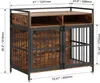 VEVOR gabbia per cani 1041x599x919mm cassa per cani Anteprima dell’immagine prodotto 8
