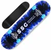 Skateboard mit Leuchtende max. Belastung 150 kg Ahorn für Produktbild-Vorschau 1